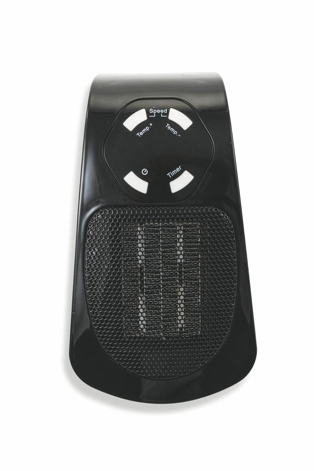 Stufa Stufetta da Parete 500W Display LCD Kooper Ghibli Nero