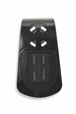 Stufa Stufetta da Parete 500W Display LCD Kooper Ghibli Nero