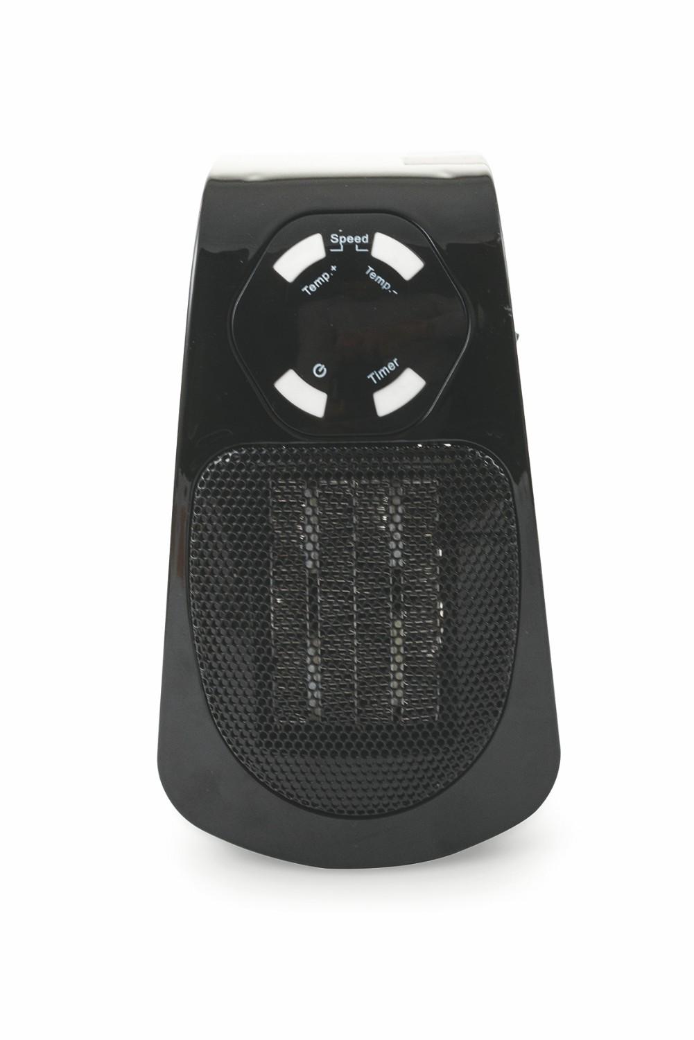 Stufa Stufetta da Parete 500W Display LCD Kooper Ghibli Nero