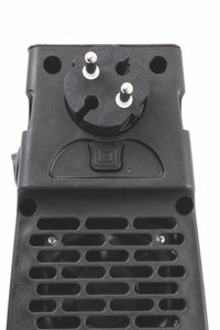 Stufa Stufetta da Parete 500W Display LCD Kooper Ghibli Nero