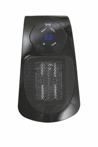 Stufa Stufetta da Parete 500W Display LCD Kooper Ghibli Nero