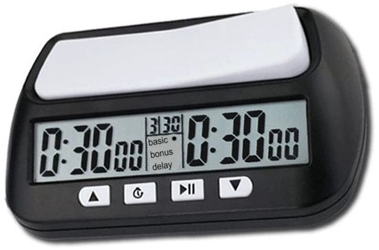 Orologio Digitale da Gioco - Timer con Allarme Acustico - Portatile - Multifunzionale - Facile da Usare - Materiale ABS Sostenibile - Timer per Giochi