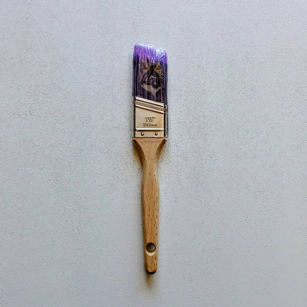 Fiorellini pennello serie freccia p+ da 11/2 professionale setola krex per pittura impregnante e smalto base acqua e