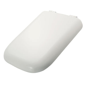 Sedile in termoindurente con cerniere inox con alette adattabile a serie conca e altri modelli