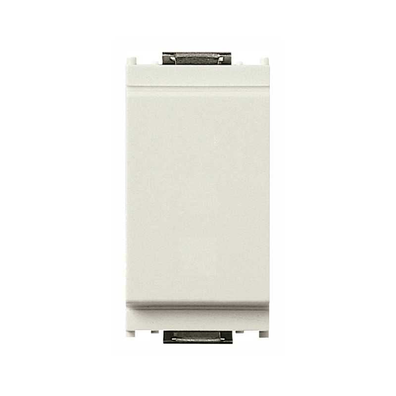 16542.B Copriforo Fronte Liscio Bianco Idea