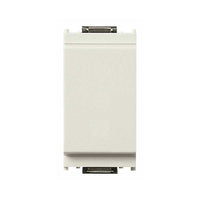 16542.B Copriforo Fronte Liscio Bianco Idea