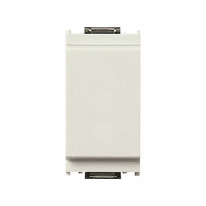 16542.B Copriforo Fronte Liscio Bianco Idea