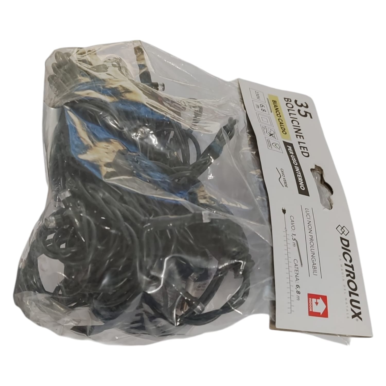 LUCI LED BOLLICINE BI/CALDO 35LED