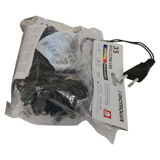 LUCI LED BOLLICINE MULTICOLOR 35LED