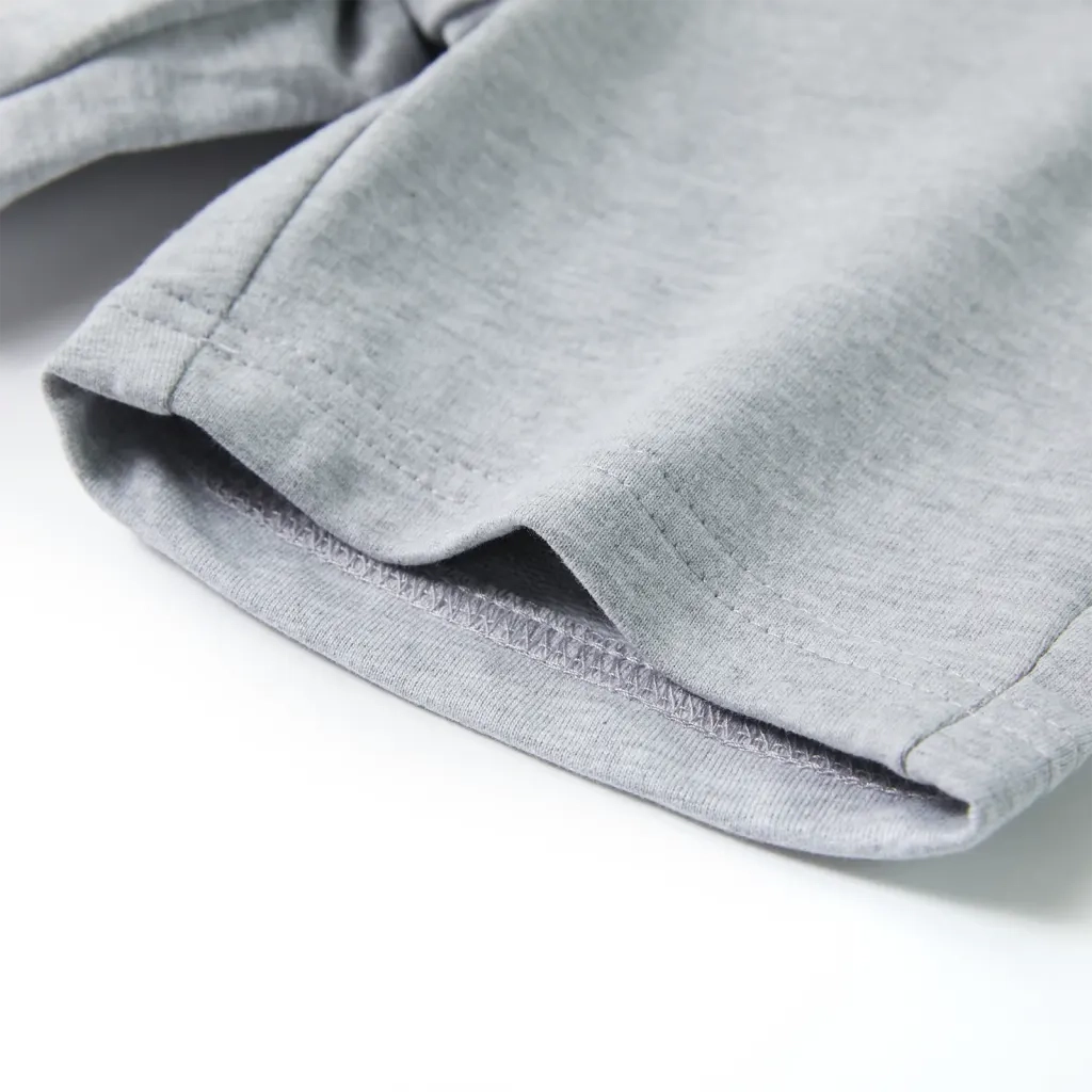 Pantaloncini per Bambini con Coulisse Grigio 128 CFW5290951