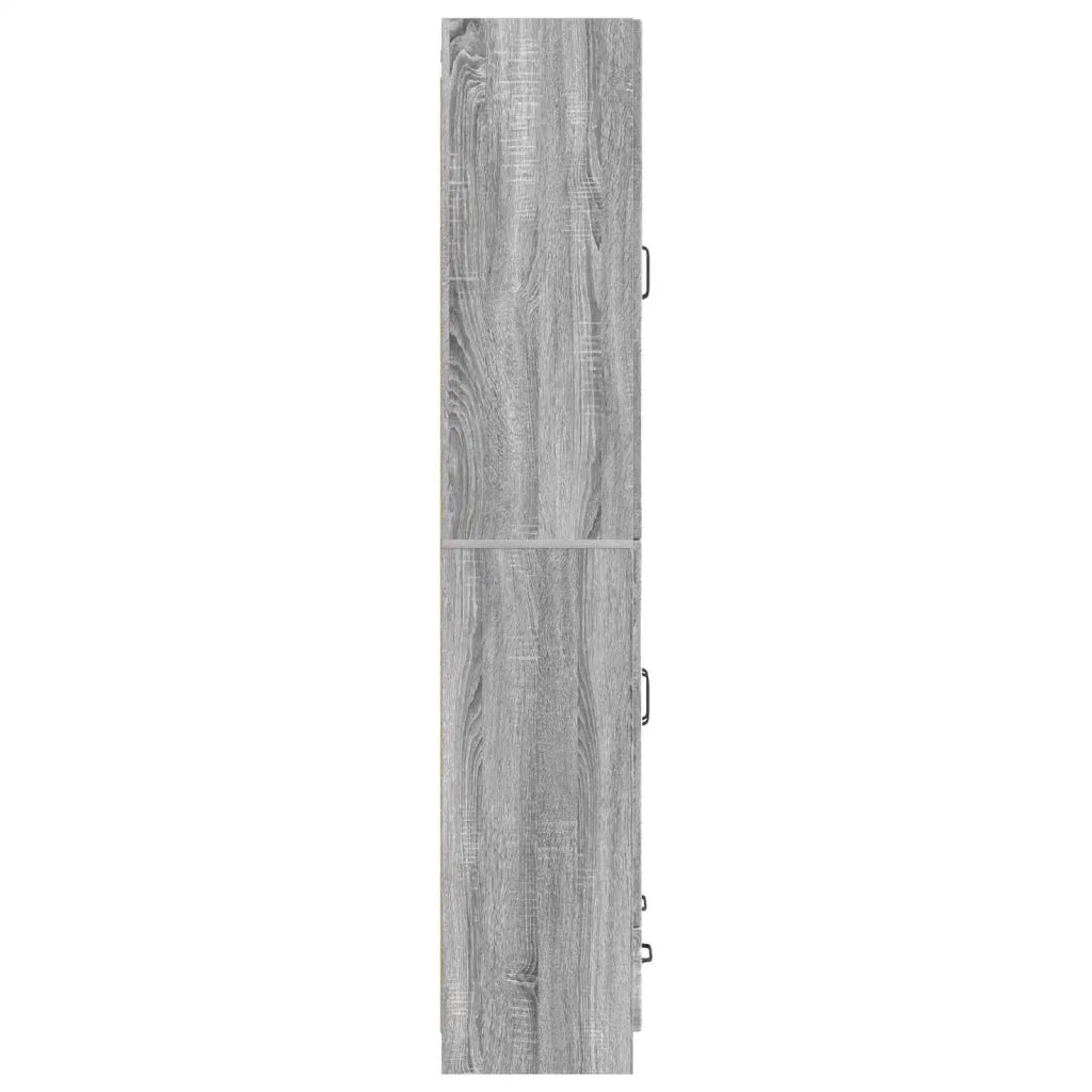Set di armadi 2 pcs Sonoma grigio Legno ingegnerizzato 3416940