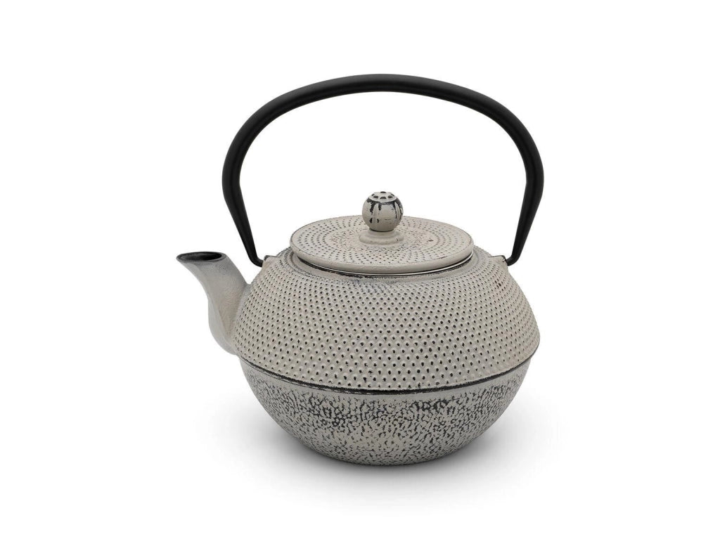 Bredemeijer 153019 Asia Jang Teiera in ghisa con filtro 1100 ml colore Grigio cemento