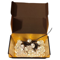 CATENA DI LUCI CON 48 LED BIANCO CALDO