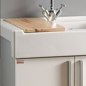 Asse di Lavaggio in Legno per Lavabi Xilon - cm L16 x P46,5 x H2 p/lav 5050