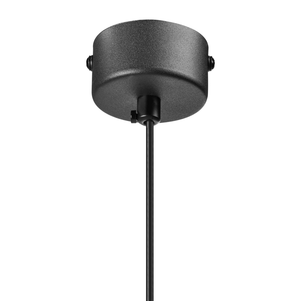 Lampadario in metallo per soggiorno in stile industriale moderno nero glamour soggiorno