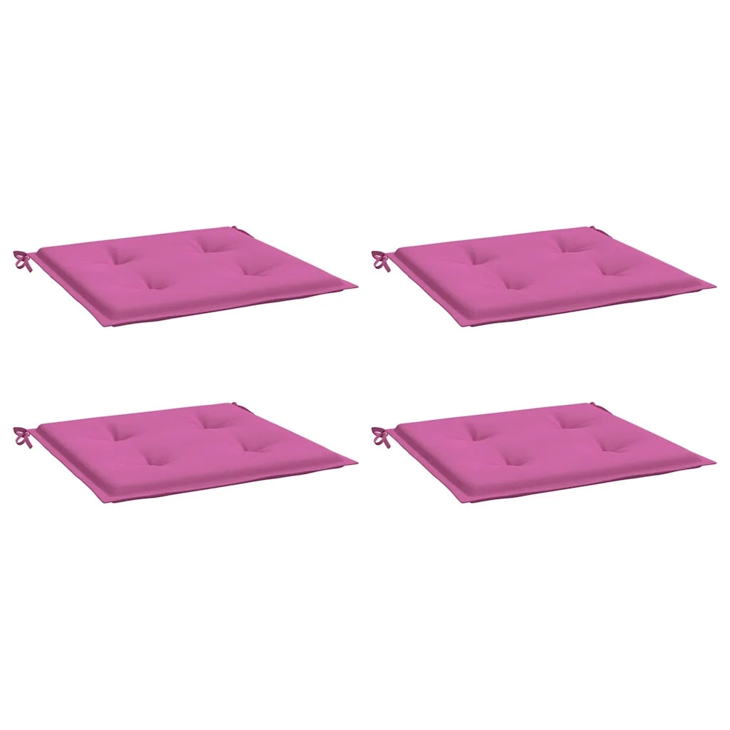 Cuscini per Sedia 4 pz Rosa 50x50x3 cm in Tessutocod mxl 94481