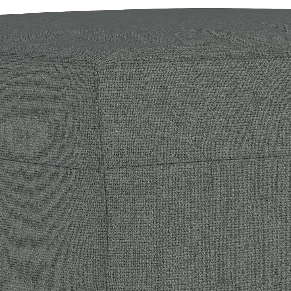 Set di Divani 3 pz con Cuscini Grigio Scuro in Tessuto 3201827