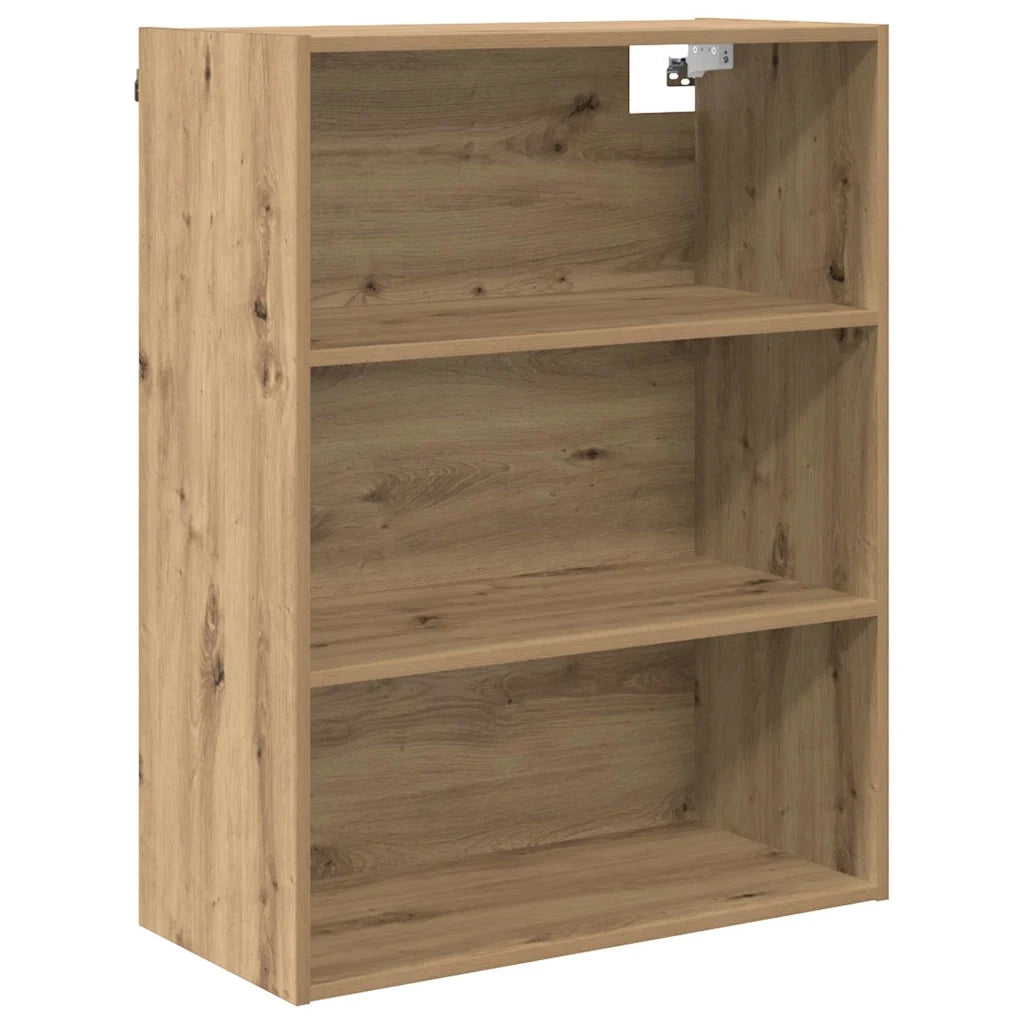 Credenza con Cassetto-Buffet-Armadio da cucina Rovere artigianale 69,5 x 32,5 x 180 cm 833162