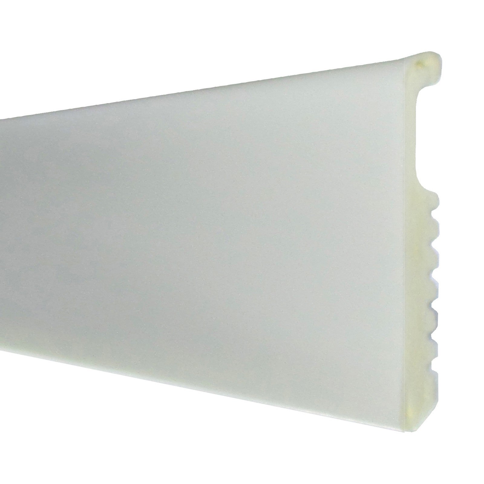 battiscopa 75x8 polistirene liscio 200 cm bianco cod:ferx.16573