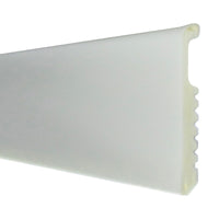 battiscopa 75x8 polistirene liscio 200 cm bianco cod:ferx.16573