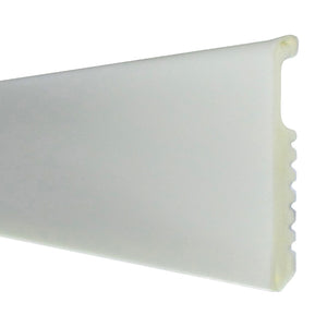 battiscopa 75x8 polistirene liscio 200 cm bianco cod:ferx.16573