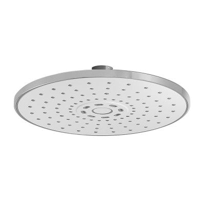 Set Doccia cromo con braccio tondo 40 cm + soffione tondo 22 cm ABS