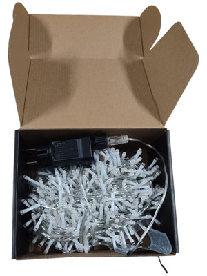 LUCI LED ORO 500 LED 15 MT INTERNO ESTERNO