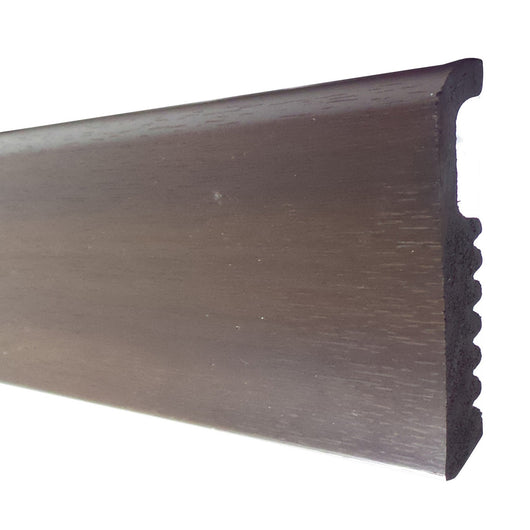 battiscopa 75x8 polistirene liscio 200 cm noce scuro cod:ferx.16589