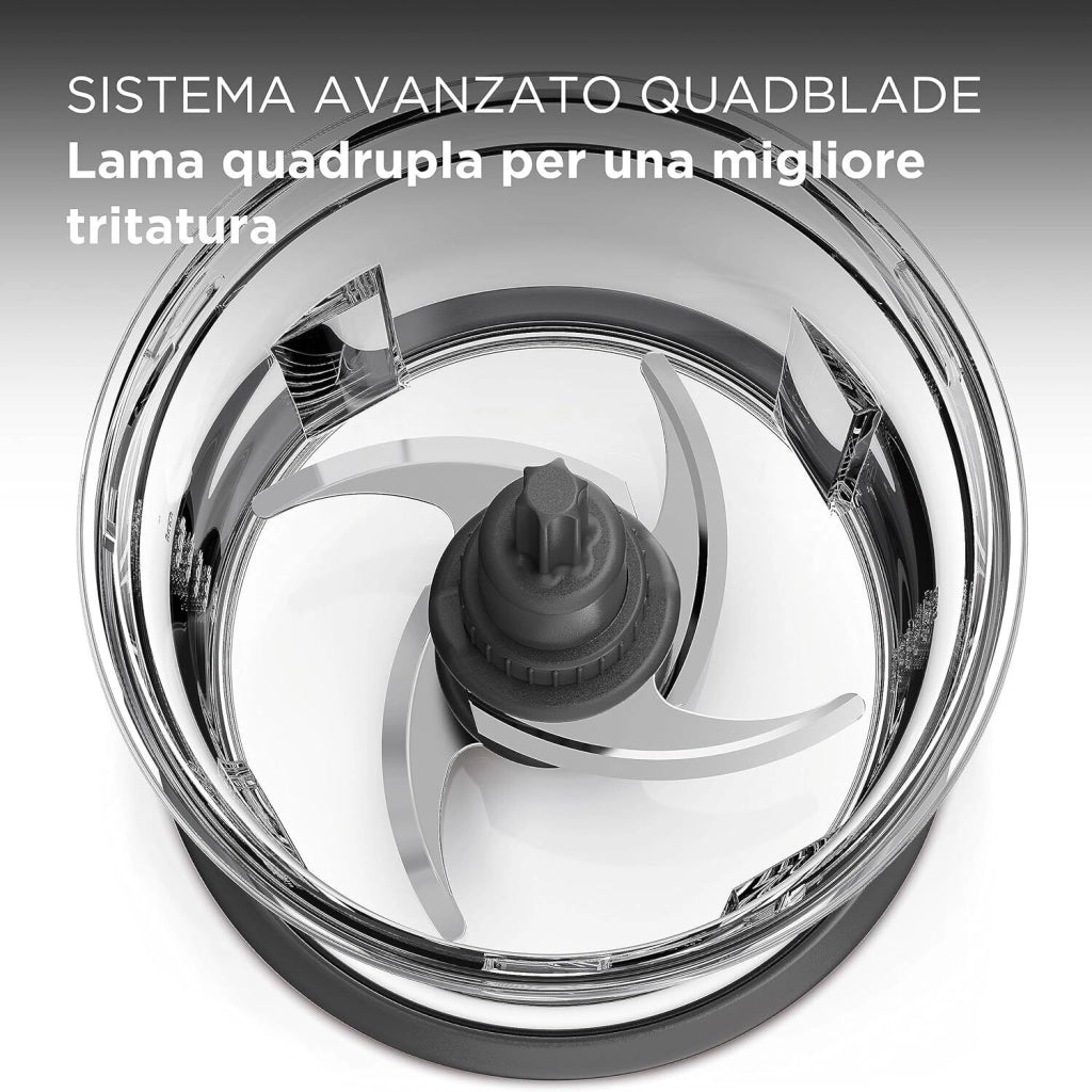 Kenwood CHP61100WH EasyChop Tritatutto 500 W 0.5 L 4 Lame 2 Velocita' colore Bianco