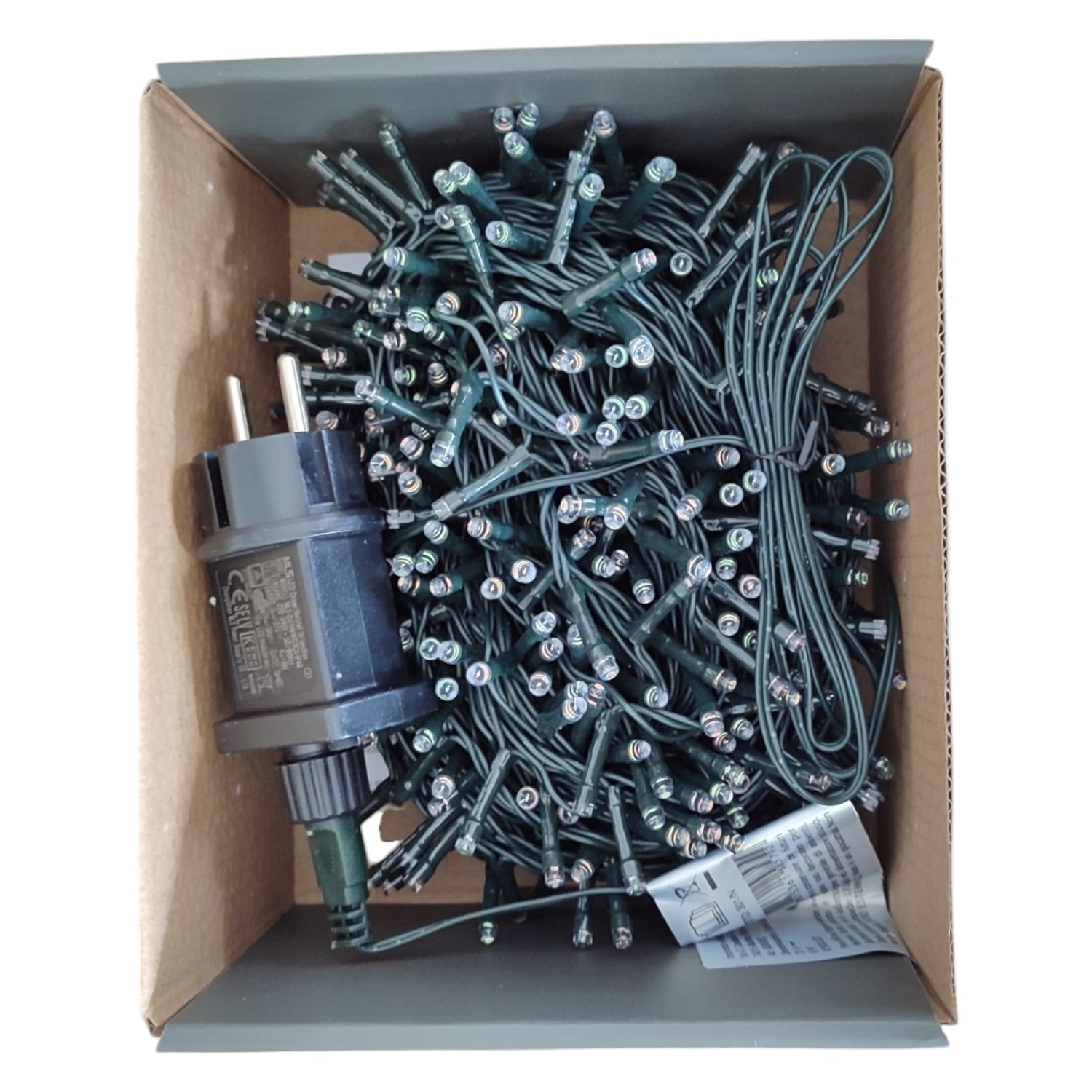 LUCI LED MULTICOLORE CANDY COLORI FREDDI 500 LED 15 MT