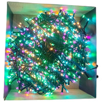 LUCI LED MULTICOLORE CANDY COLORI FREDDI 500 LED 15 MT