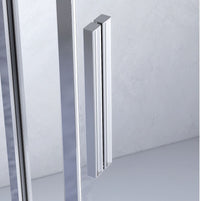 GIAVABOX Porta doccia scorrevole Cristallo 6 mm Serie Nice Soft Closing - Misura 140 x190H (AdattabilitÃ  138/139cm)