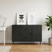 Credenza Nero 89 x 34,5 x 60 cm Legno ingegnerizzato 894886