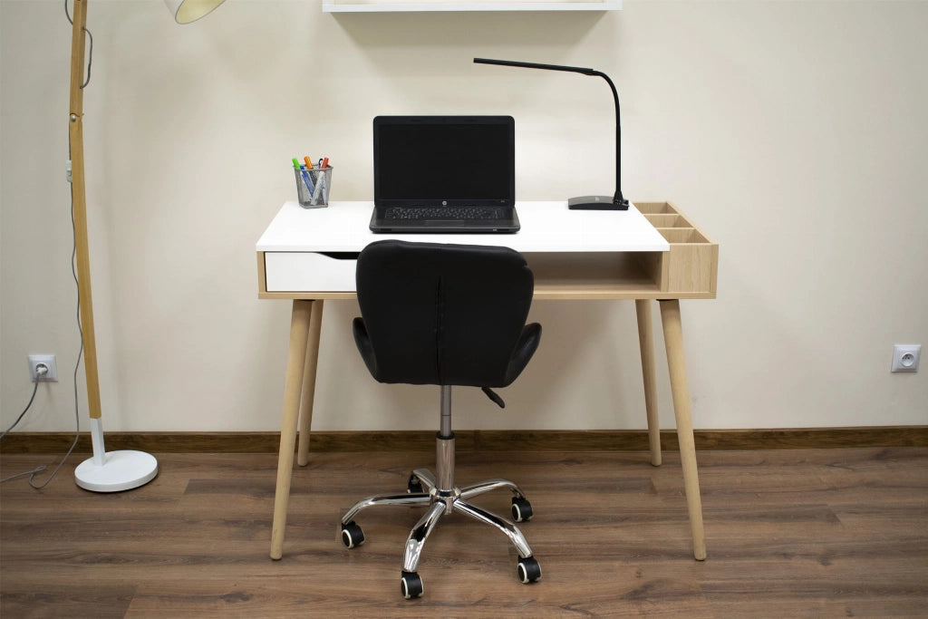 Valora AVOLA SEDIA GIREVOLE Ergonomica Nera per Ufficio