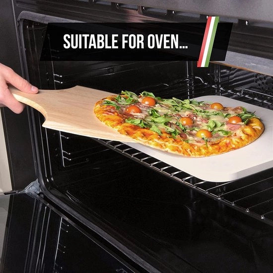 Pietra per pizza - pietra per cuocere pizza - qualità premium – forno – barbecue – BBQ pizza
