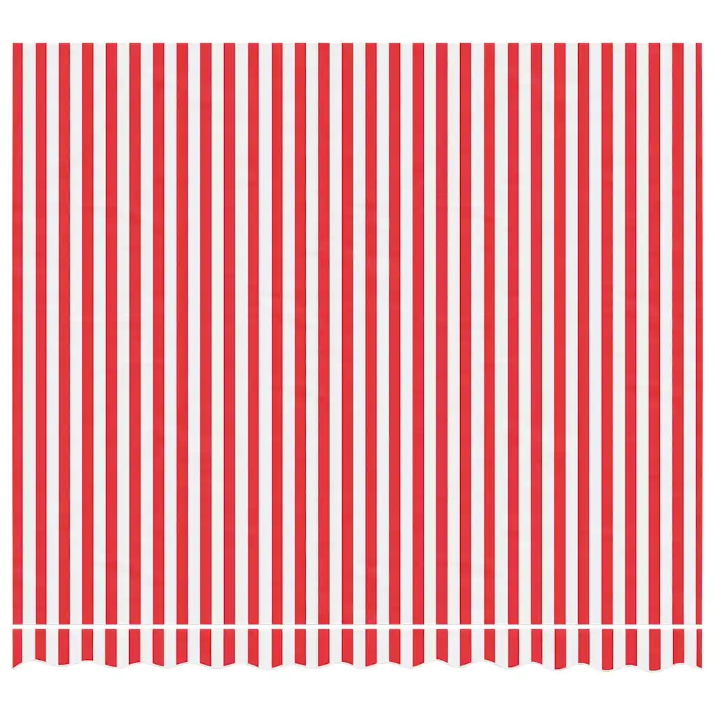 Tessuto di Ricambio per Tenda Strisce Rosse e Bianche 3x2,5 mcod mxl 91950