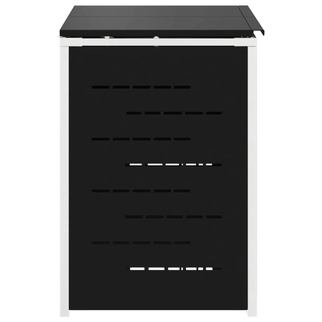 Stoccaggio contenitore a ruote Nero 138 x 77,5 x 112,5 cm 3422237