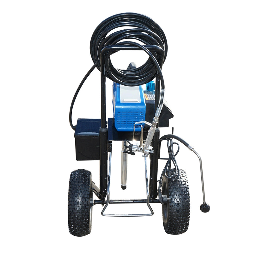 Pompa professionale airless per vernice con pistone e motore brushless da 1,3 kW, 220 V, portata 2,4 l/min, ugello 517, pressione massima 227 bar M24H