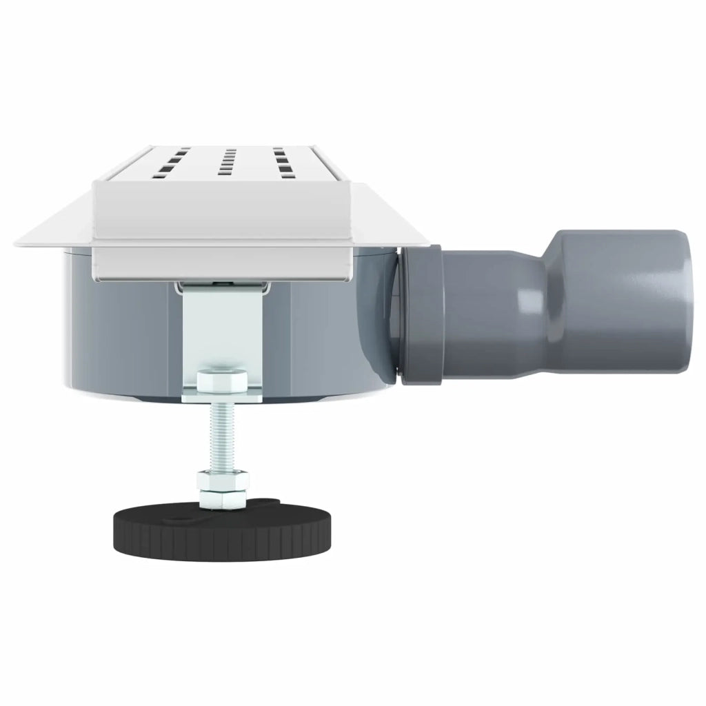 Scarico doccia con copertura in vetro e sifone a 360° 50 cm 42015979
