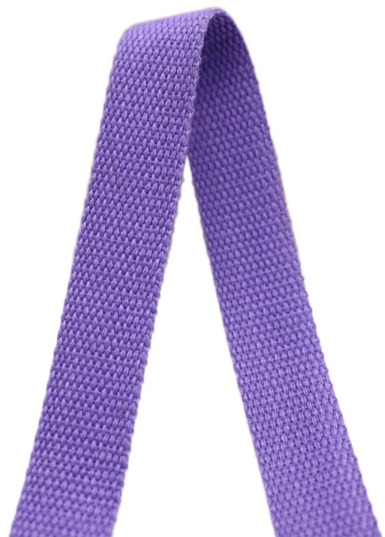 Fascia di cotone 10 metri - Lint per ricamo - Cinturini - Cordoncini - Cinturini per spalle - Decorazioni per abbigliamento - 25 mm di larghezza - Lint