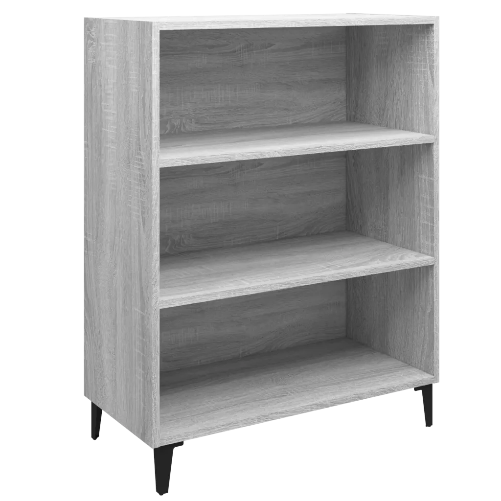 Credenza-Buffet-Armadio da cucina Grigio Sonoma 69,5x32,5x90 cm in Legno Multistrato 157685