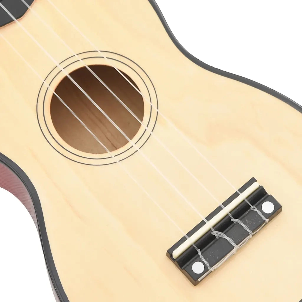 Set Ukulele Soprano con Borsa per Bambini Legno Naturale 21" CFW9465910