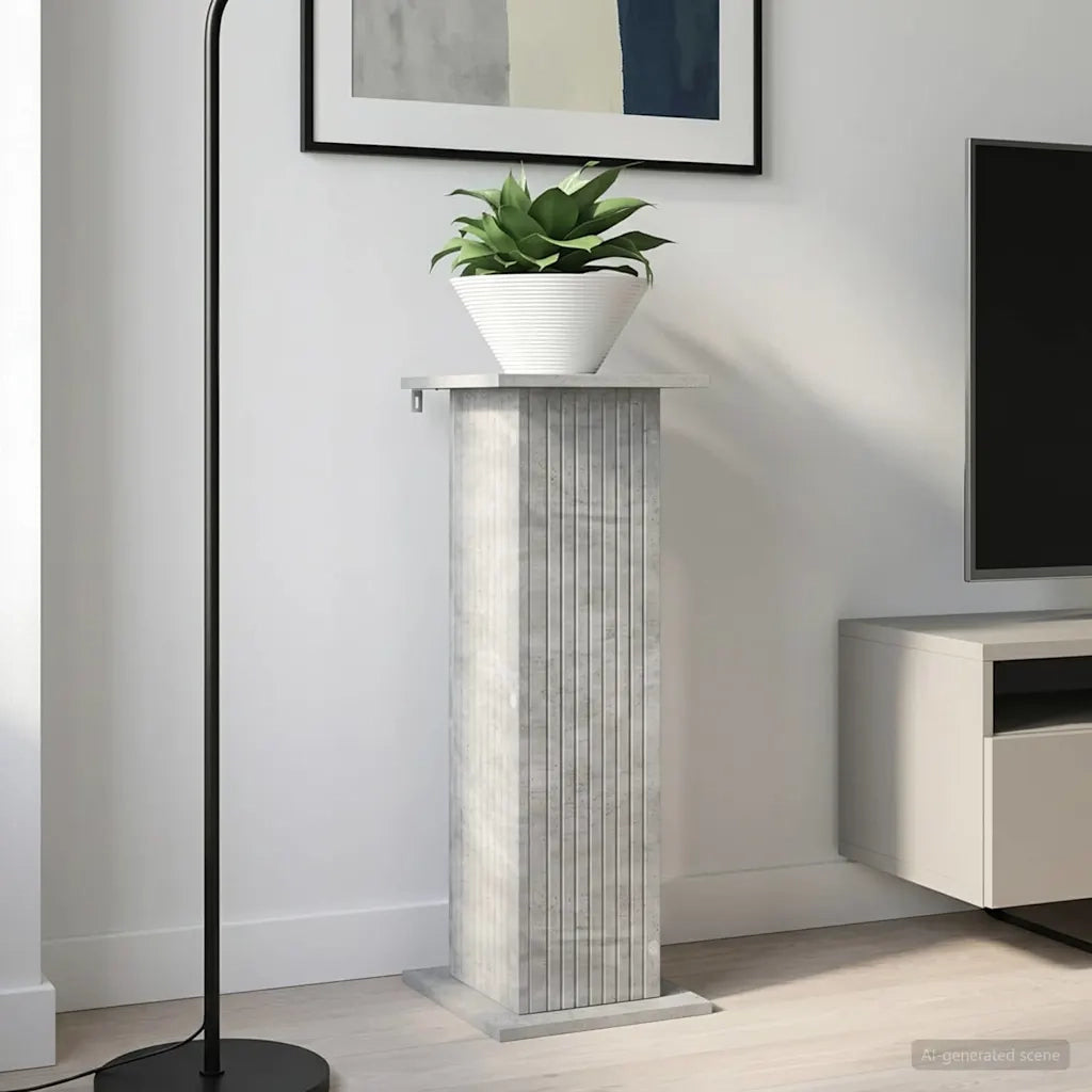 Supporto per piante 2 pcs Grigio Cemento 30,5 x 30 x 80,5 cm