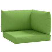 Cuscini per Pallet 3 pz | Cuscini per sedie Verde M¨¦lange in Tessuto