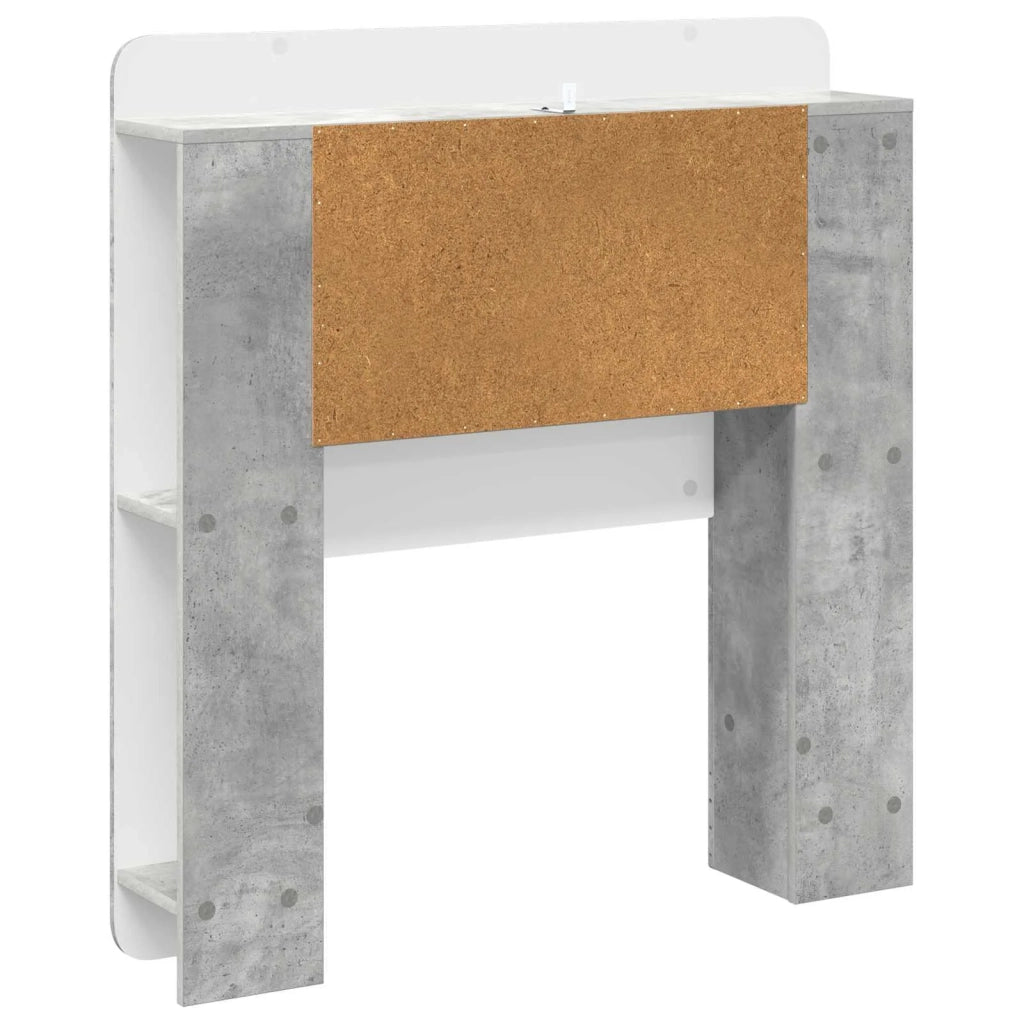Testata del letto Grigio Cemento Legno ingegnerizzato 8001249
