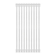 RADIATORE TUBOLARE IN ACCIAIO 2 COLONNE SCOMPONIBILE  MOD. 1800- 10 Elementi- ERCOS- pezzi 1