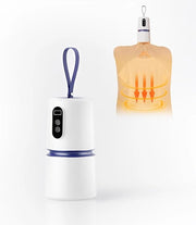 Minidroger portatile, 200W, con sacchetto di asciugatura, adatto per appartamenti, camper e camere da studente.