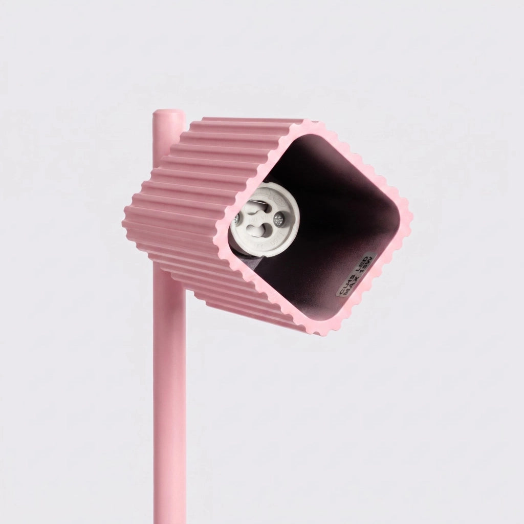 Lampada da tavolo RAYO rosa