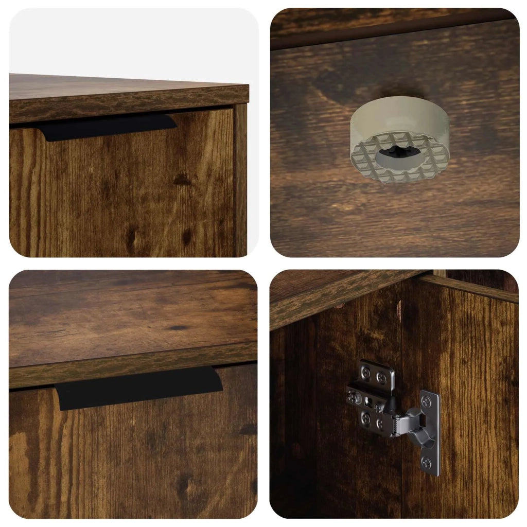 Mobile per gatti Rovere Fumo 100 x 49 x 45 cm 8014763
