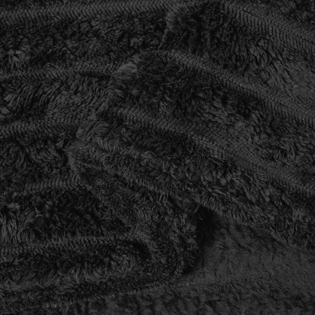 Coperta Nero 150 x 130 cm Panno 42016841